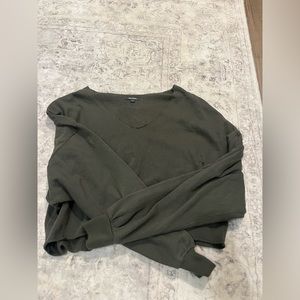 Target cropped sweatshirt